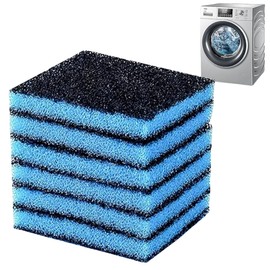 Pet Hair Remover for Laundry, Reusable Washing Machine Pet Hair Catcher- Pet Fur, Hair, Lint and Dander, Dog & Cat Hair Remover for Clothes (Blue-6pcs)