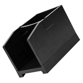 LALAFINA Roll Thermal Label Holder Printers Label Rack Plastic Dual Use Label Paper Holder Black Sticker Printer Dispenser