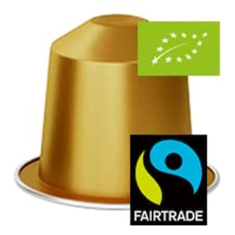 Lungo Taster Pack: 100 Nespresso Compatible Pods. Test-Winning Fairtrade Capsules