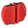 Mini Dual-Sided Knife Sharpener for Kitchen & Outdoor Use –