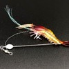 AIMALL 6PCS Soft Plastic Fishing Lures Tackle Prawn Shrimp, Glow