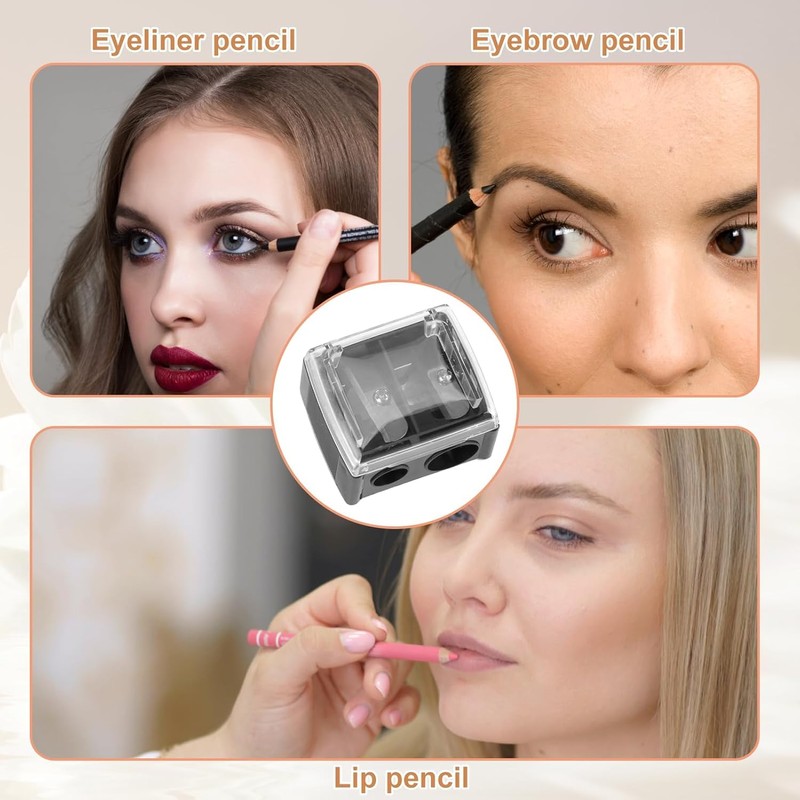 Lotbun Makeup Sharpener Pencil Sharpener, Cosmetic Pencil Sharpener, Lip Liner