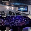CHINLY Twinkle 500pcs 9.8ft Fiber Optic Lights RGBW Twinkle Star