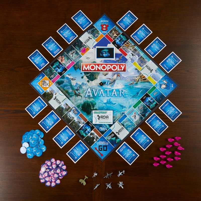 Monopoly: Avatar Edition Board Game for Ages 8 and Up,