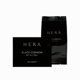 Hera Black Cushion 15g SPF 34 (Main Product + Refill) / 헤라 블랙 쿠션 15g SPF 34 (본품+리필)