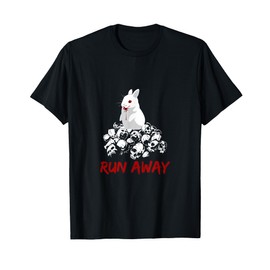 Run Away Bunny Funny Unisex Design T-Shirt