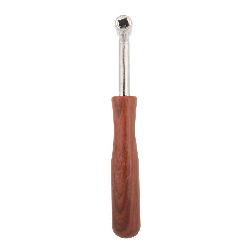 Dilwe Piano Tuning Key, L Shape Stainless Steel Plastic Handle
