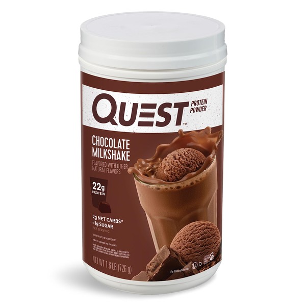 Quest Nutrition Quest Nutrition Chocolate Milkshake Protein Powder, 22g Protein,