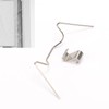 100pcs Greenhouse Glazing Clips Stainless Steel Z Fixing Clips W