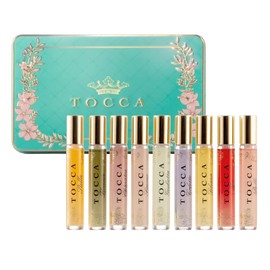 Tocca Luxury Fragrance Wardrobe - Set of 9 Travel Size Women's Perfumes in Giftable Tin Case ($101 Value), Includes Florence, Cleopatra, Stella, Giulietta, Simone, Colette, Liliana, Gia & Belle