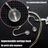 OwlkOrmy 102pcs Comfort Impenetrable Soft Safety Earring Backs TPE Medical