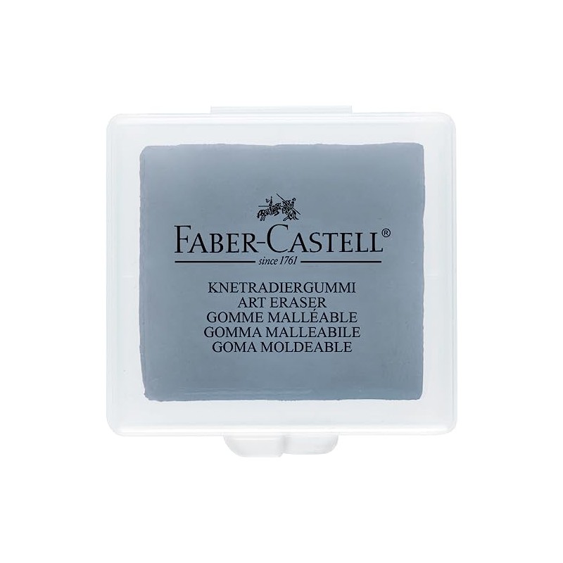 Faber-Castell Art Eraser 205051 Plastering Eraser 127220 Grey Pack of