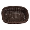 Saleen Multi-Purpose Basket, Suitable for Gastronomy, Rectangular, Plastic Fibre, Dark