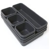 iGadgitz Home U7125 Plastic Drawer Organiser, Drawer Divider, Drawer Tidy,