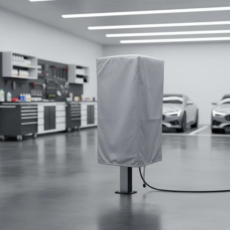 Funda Impermeable Byd Para Cargador Eléctrico Plata