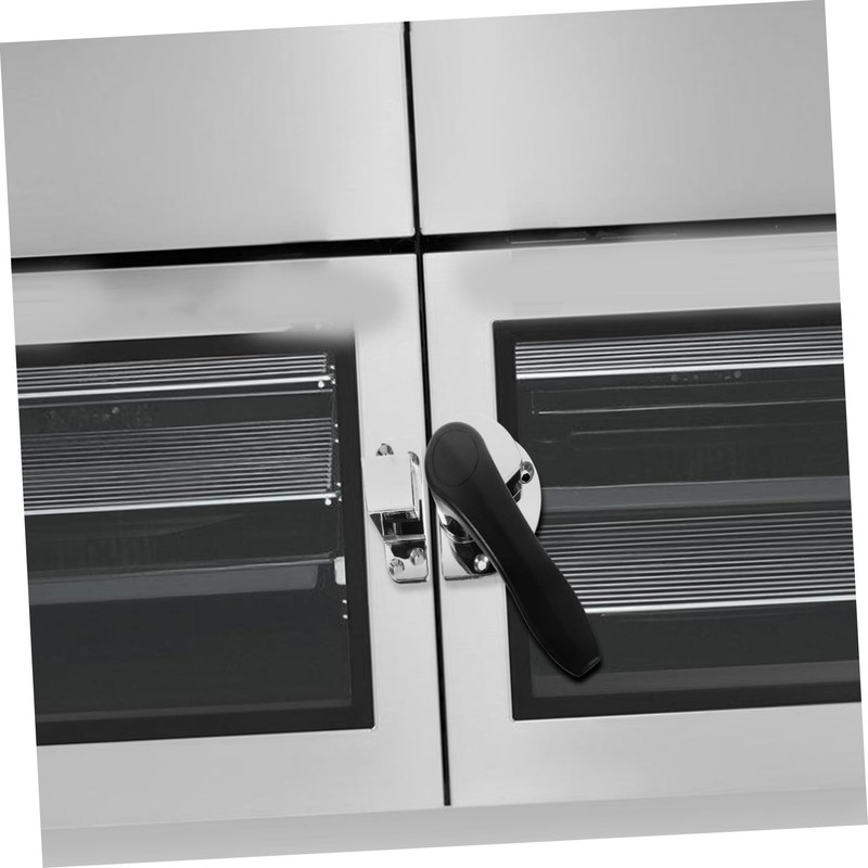 SHINEOFI 1 Set Heavy Duty Freezer Door Latch Handle Durable