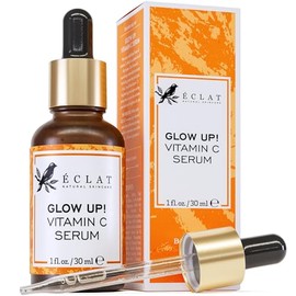 Suero facial con vitamina C, ácido hialurónico, ácido ferúlico y vitamina E, suero iluminador facial antienvejecimiento para el cuidado de la piel, suero puro atemporal, aceite de suero Vit C