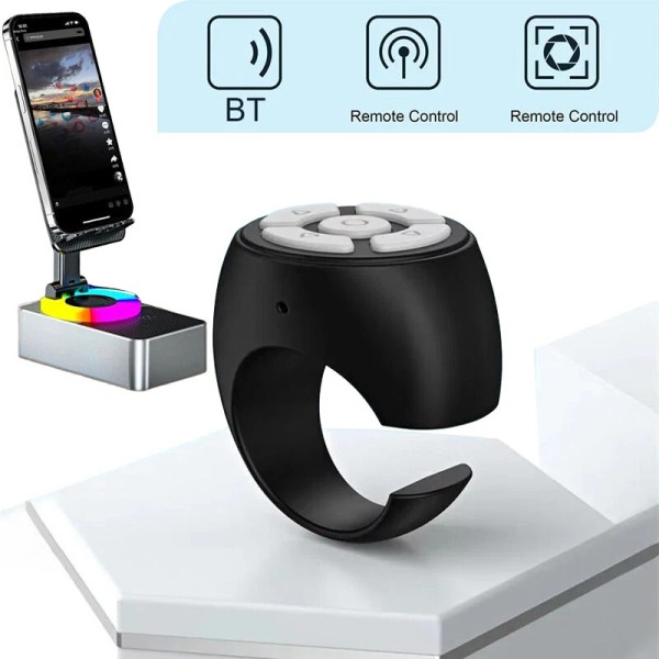 Unbranded TIKTOK Scrolling Ring, Wireless Bluetooth Remote Control Page Turner