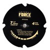Steel Force CRPCD185 7-1/4" 4 Teeth Polycrystalline Diamond-Tipped PCD Hardie