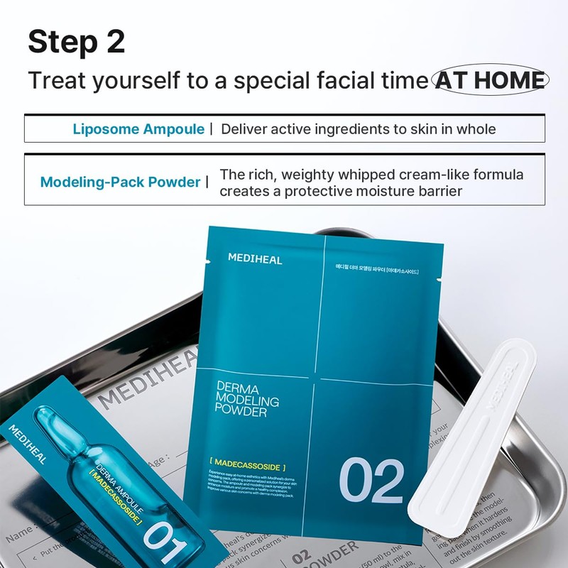 Mediheal Derma Modeling Pack (Madecassoside) - Relieving Blemish Marks For