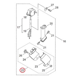 MARUYAMA Band Throttle Mister/Blower BL85, MD180,MM181,BL8200 BL8500, BL5100,122609