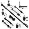 BOXI 11pcs Suspension Kit 3 Front Outer Tie Rod End