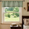 Small Valance Curtains for Windows 52Wx14L, 1 Pack