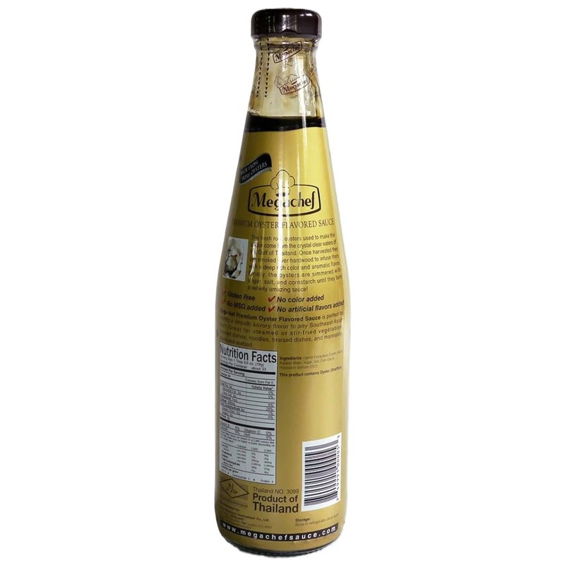 Megachef Premium Oyster Sauce 21.2oz. (600ml)
