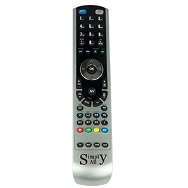 SimplyAll remote control compatible with the Panasonic TX-P50GT50B