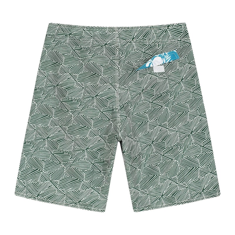 Panareha Myrtos Board Shorts Green (46) | RPET, June Bug