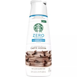 Califia Farms Starbucks Zero Added Sugar Creamer - Cafe Mocha 28 oz - pack of 2