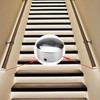 Leliafleury 4Pcs Handrail End Caps Stainless Steel Round Banister End