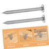 Kisangel 6pcs Stainless Steel Survey Spikes Heavy Duty Flat Head
