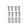 munirater 4 Rear Drop Lowering Hanger Shackle Kit Replacement for