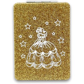 12 Pcs Sweet 15 Quinceanera Bling Compact Mirror Square Leather Makeup Mirror Recuerdos De Bautizo First Communion Mis Quince Años for Party Favors