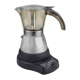 Bene Casa Cafetera eléctrica Espresso Maker, Color GRIS de 3 Tasa . Marca Bene Casa