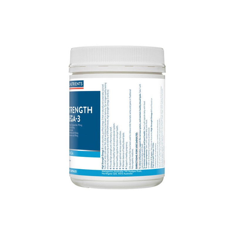 Ethical Nutrients High Strength Omega-3 220 Capsules