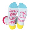 Gymnastics Gifts for Girls – Funny Girls Gymnastics Socks Women,