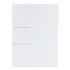 Kokuyo fastener File Clear. COLOR 2 Hole A4 90 Sheets