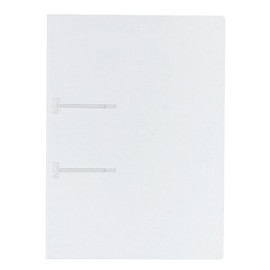 Kokuyo fastener File Clear. COLOR 2 Hole A4 90 Sheets Accommodate Clear Flat – p170t