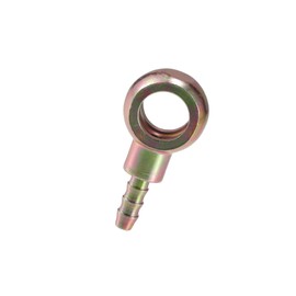 INFINAUTO Universal Banjo Bolt 12mm ID Banjo Bolt Hose Barb Fitting Adapter Replacement for Motorcycle Car Metal Bronze Tone Durable Material Stylish Design