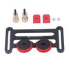 Double Wheel Bearing Stock Roller with Sliding Blocks Table Saw