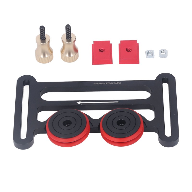 Double Wheel Bearing Stock Roller with Sliding Blocks Table Saw