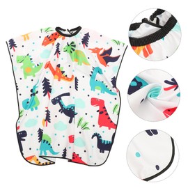 BIUDECO Convenient Boy Girl Hair Cutting Cape Haircut Accessory for Boy Girl Cloth Material Easy to Clean and Store for Home and Barber Use