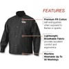 Lincoln Electric unisex adult Traditional FR Cloth Jacket, Black, X-Large
