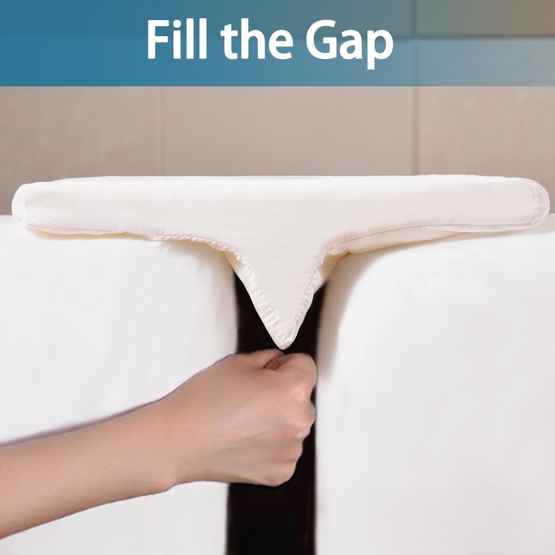 ENITYA 75" x 10" Split King Gap Filler for Adjustable