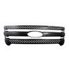 Brighter Design Black Rectangular Horizontal Bar/Mesh Grille Overlay for Ford