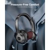 Wireless Headset with AI Noise Cancelling Microphone Bluetooth Headset -