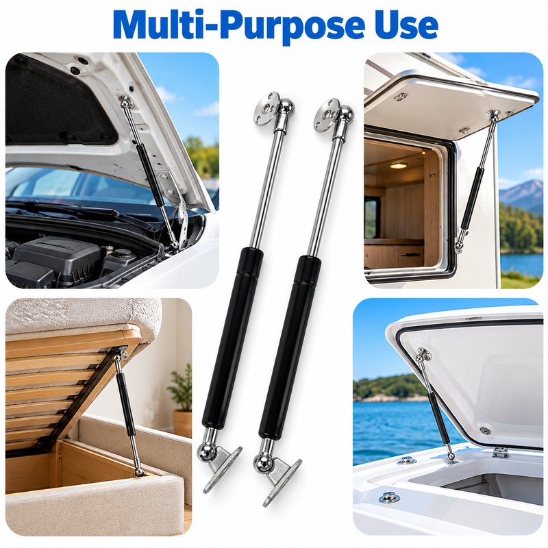 300N Gas Strut Lift Supports for Hoods & Hatches –
