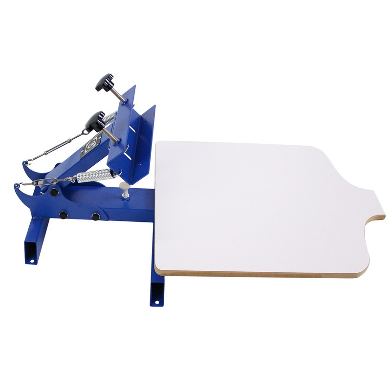 Single 1 Color Station T-Shirt Silk Screen Printing Machine Commercial